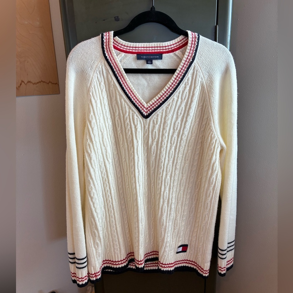 Tommy Hilfiger Knitted V-Neck Sweater